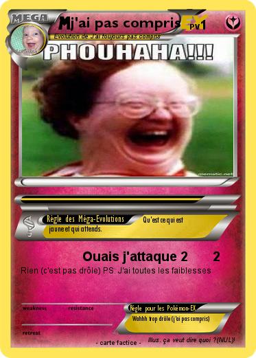 Pokemon j'ai pas compris