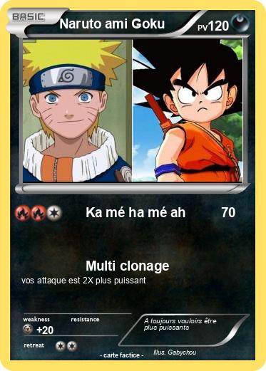 Pokemon Naruto ami Goku