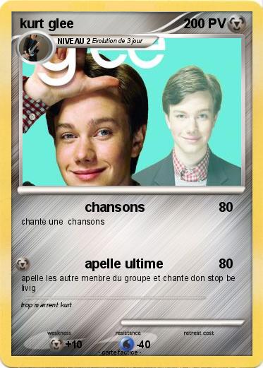 Pokemon kurt glee