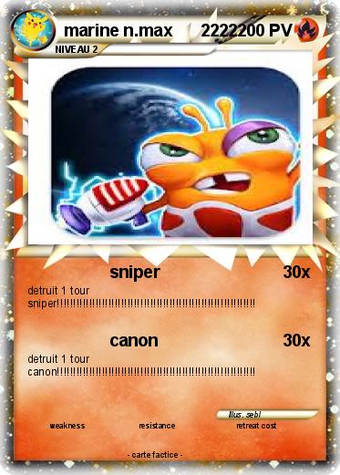Pokemon marine n.max      2222