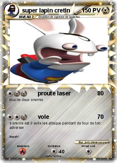 Pokemon super lapin cretin