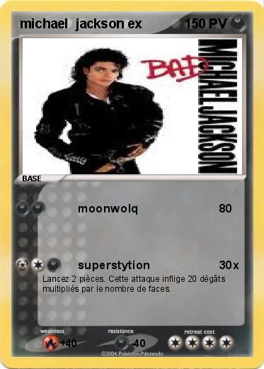 Pokemon michael  jackson ex