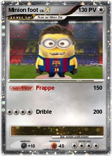 Pokemon Minion foot