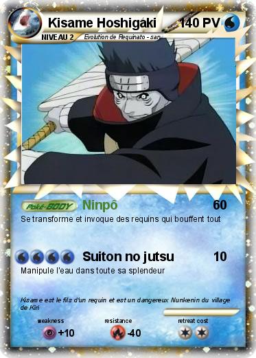 Pokemon Kisame Hoshigaki