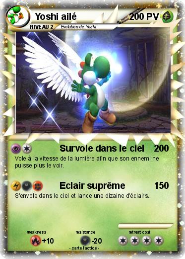 Pokemon Yoshi ailé