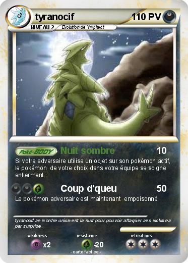 Pokemon tyranocif