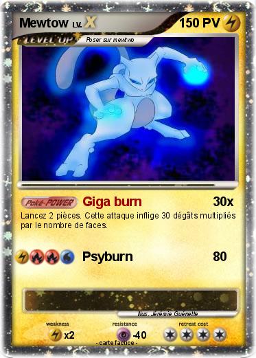 Pokemon Mewtow