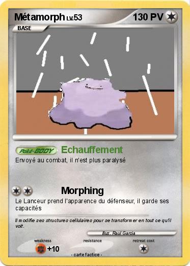 Pokemon Métamorph