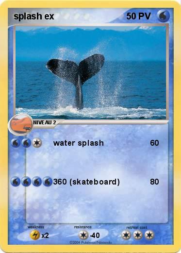 Pokemon splash ex