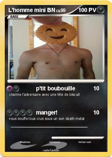 Pokemon L'homme mini BN