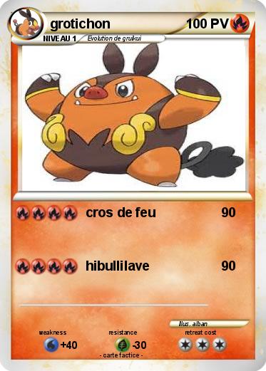 Pokemon grotichon