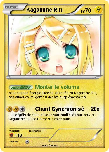 Pokemon Kagamine Rin