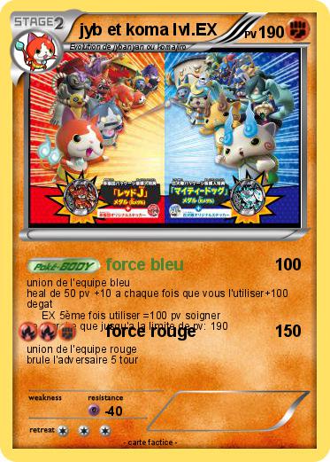 Pokemon jyb et koma lvl.EX
