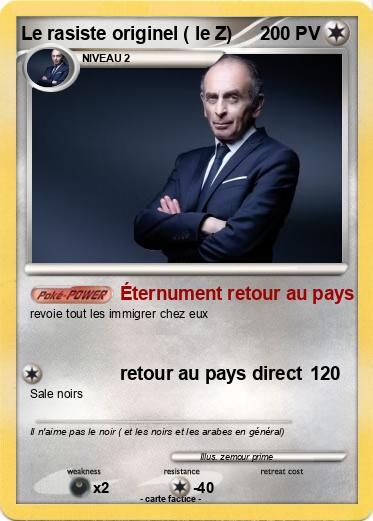 Pokemon Le rasiste originel ( le Z)