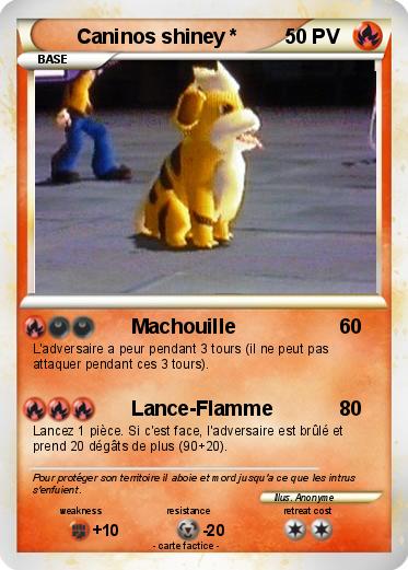 Pokemon Caninos shiney *