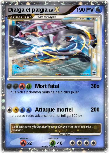 Pokemon Dialga et palgia