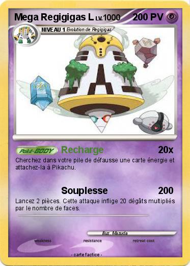 Pokemon Mega Regigigas L