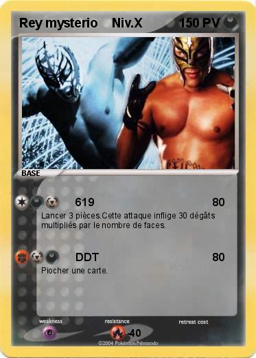 Pokemon Rey mysterio    Niv.X