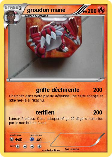 Pokemon groudon mane