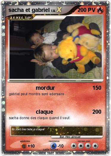 Pokemon sacha et gabriel