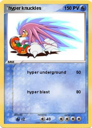 Pokemon `hyper knuckles