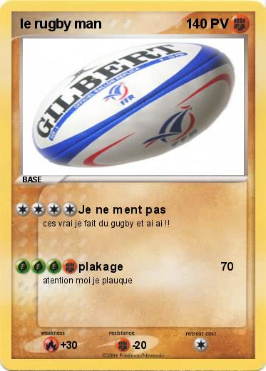Pokemon le rugby man