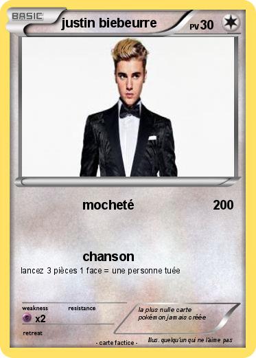 Pokemon justin biebeurre