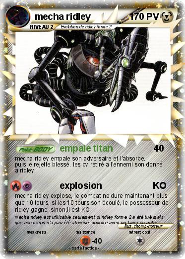 Pokemon mecha ridley