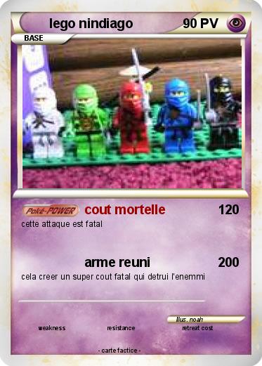 Pokemon lego nindiago