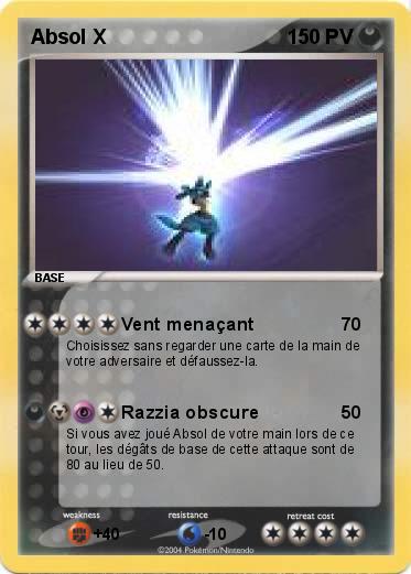 Pokemon Absol X