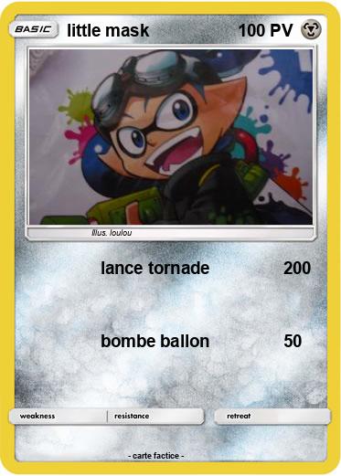 Pokemon little mask