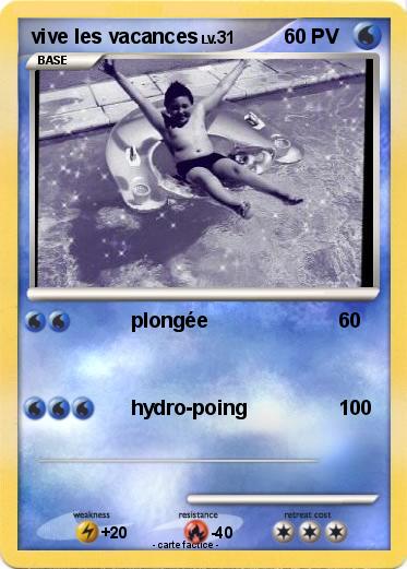 Pokemon vive les vacances