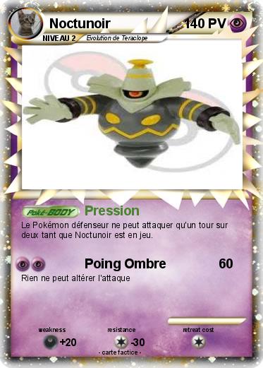 Pokemon Noctunoir