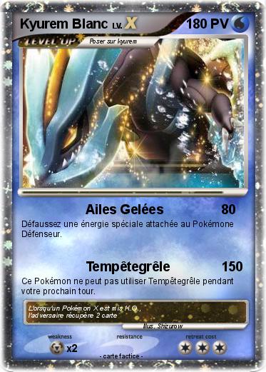 Pokemon Kyurem Blanc