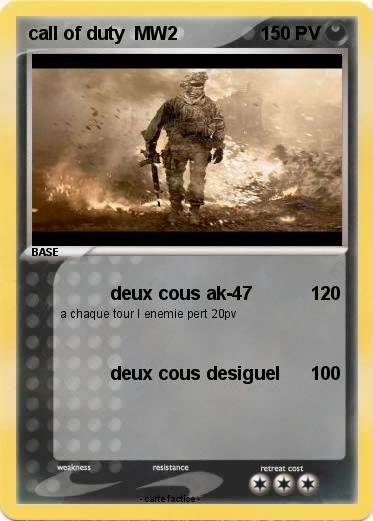 Pokemon call of duty  MW2