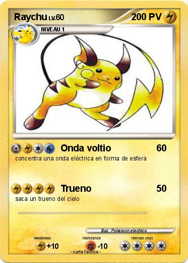 Pokemon Raychu
