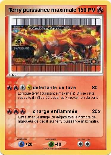 Pokemon Terry puissance maximale
