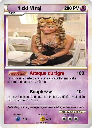 Pokemon Nicki Minaj