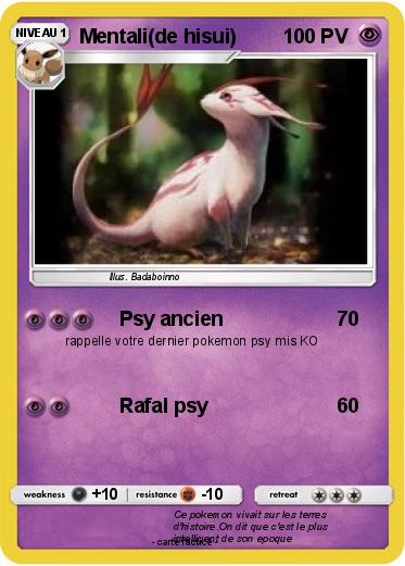 Pokemon Mentali(de hisui)