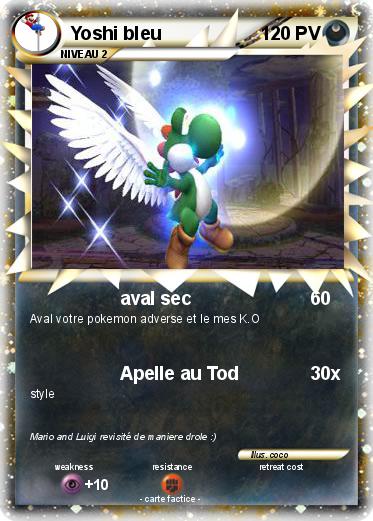 Pokemon Yoshi bleu