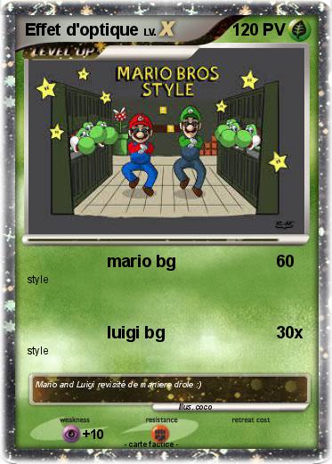 Pokemon Effet d'optique