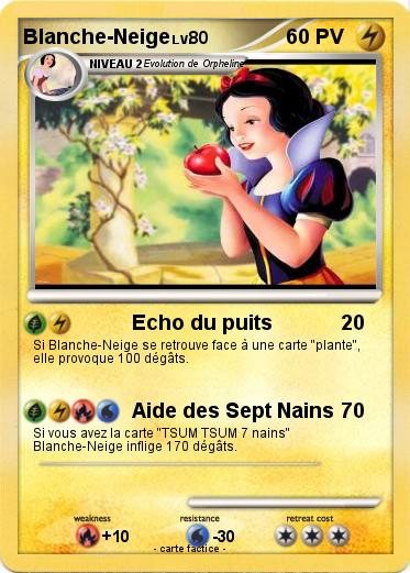 Pokemon Blanche-Neige