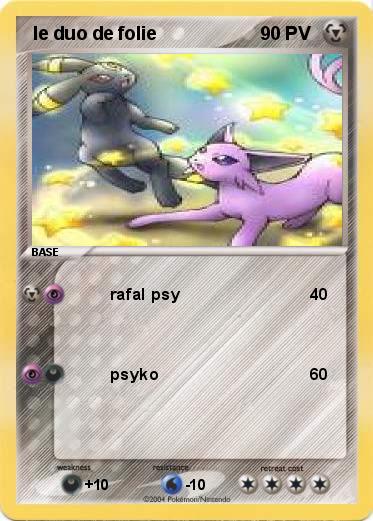 Pokemon  le duo de folie 