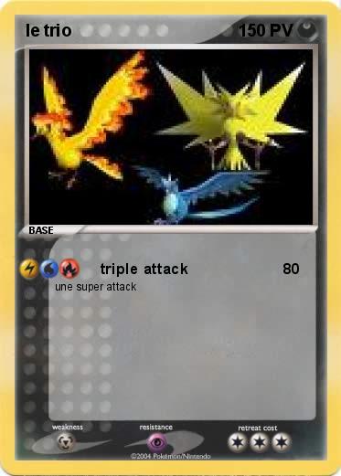 Pokemon le trio
