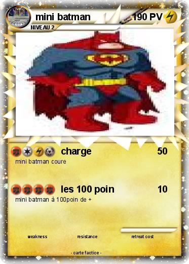 Pokemon mini batman
