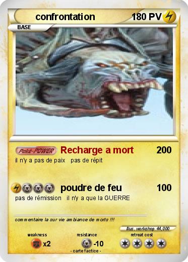 Pokemon confrontation