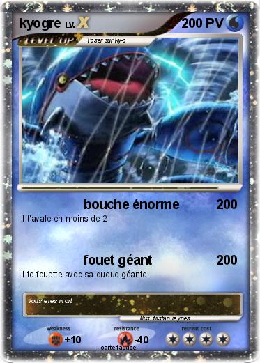 Pokemon kyogre