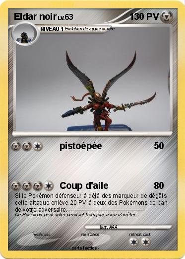 Pokemon Eldar noir