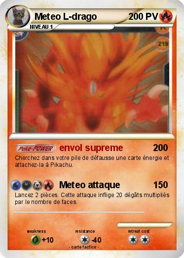 Pokemon Meteo L-drago