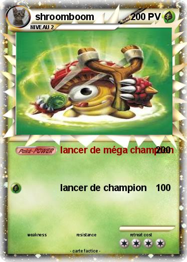 Pokemon shroomboom